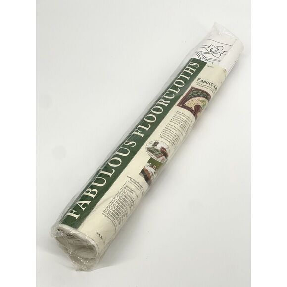 Fabulous Floorcloths Canvas Paint Kit Michael Leclair Mallard Duck 2’ By 3’ DIY - Picture 1 of 6